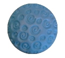 Blue Swirl Cupcake Cap