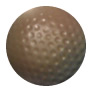 Golf ball cupcake cap=