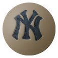 New York Yankees cupcake caps